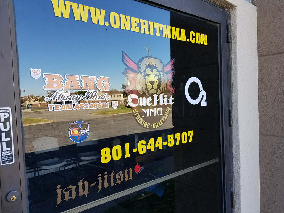 OneHit MMA local martial arts training front door