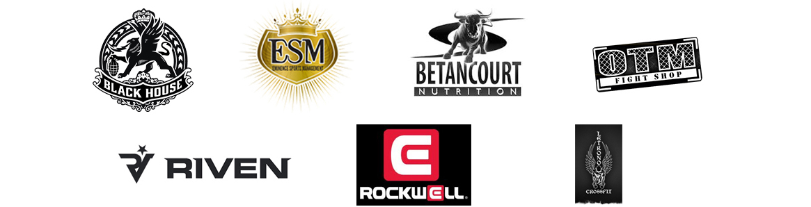 One Hit MMA Sponsor Logos